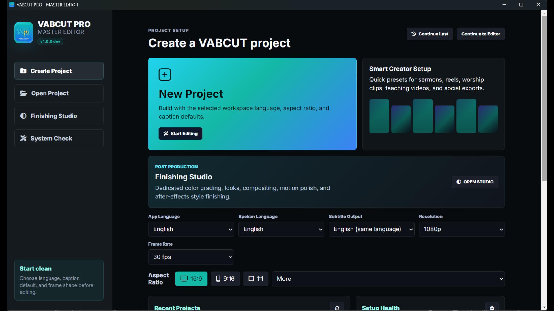 VabCut Pro video editing interface